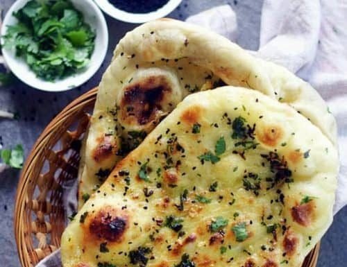 Naan Recipe Naan (Indian Leavened Flatbread)