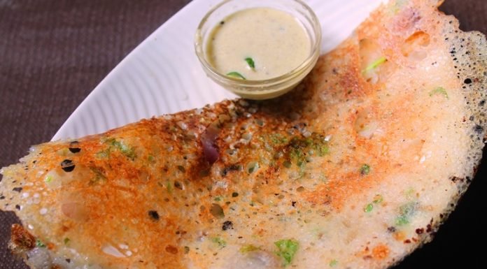 Onion Rava Dosa Onion Rava Dosa