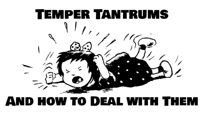 how to stop tantrums