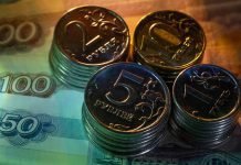 Ruble falls to major lows as Russia’s central bank hikes interest rates to 20 percent rubble face lows