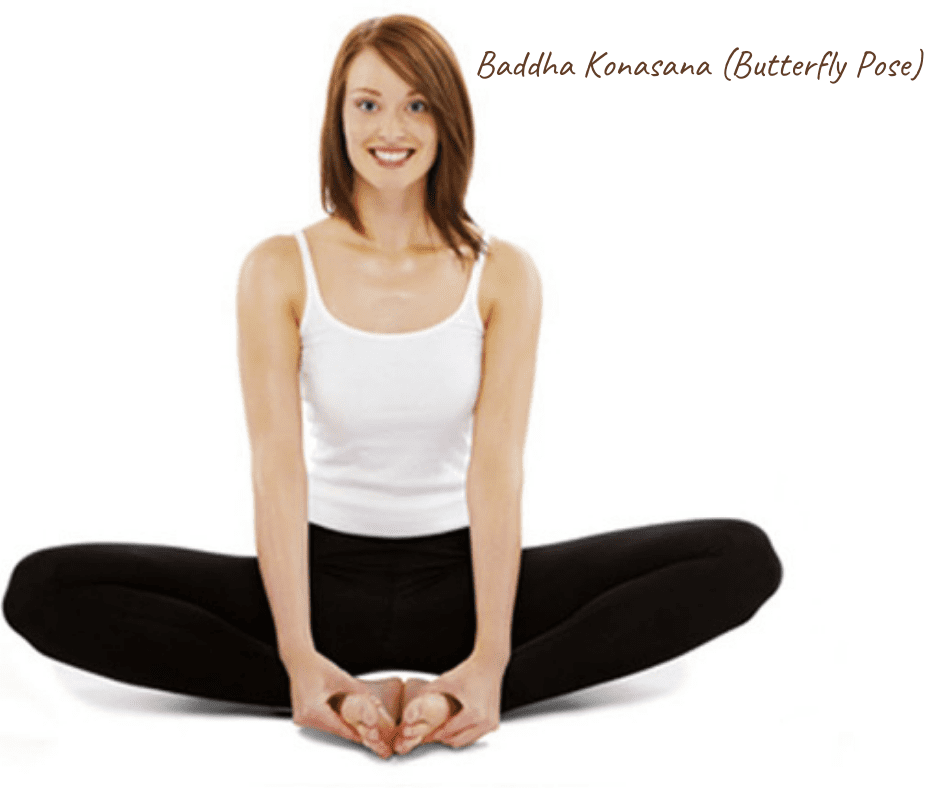 Baddha Konasana (Butterfly Pose)