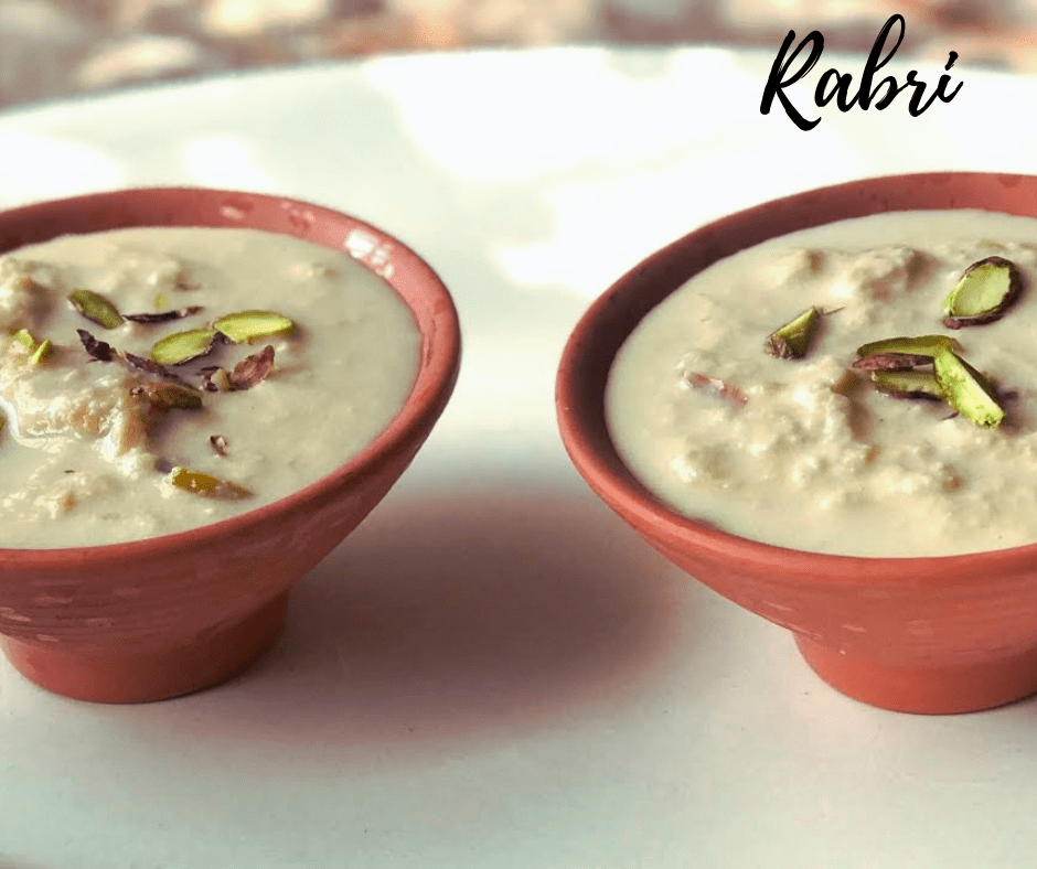 Rabri - Jalebi at home