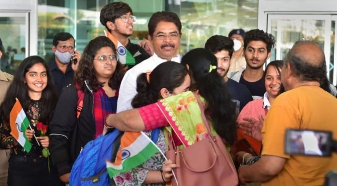 Students have returned from Ukraine Students have returned from Ukraine