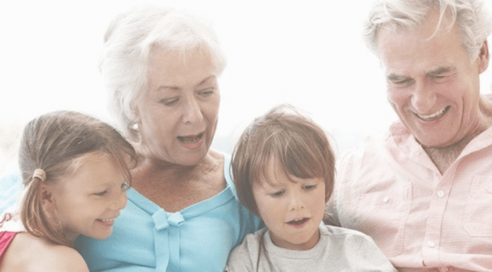 Grandparents look after their Grandkids Grandparents look after their Grandkids