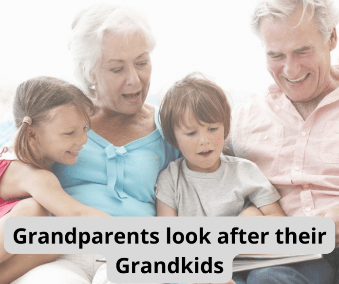 Grandparents look after their Grandkids