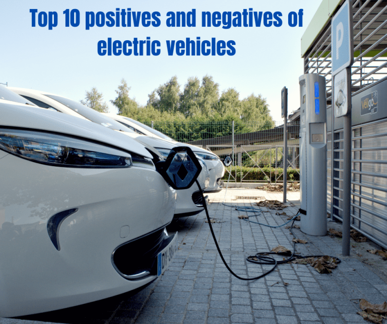 Top 10 positives and negatives of electric vehicles