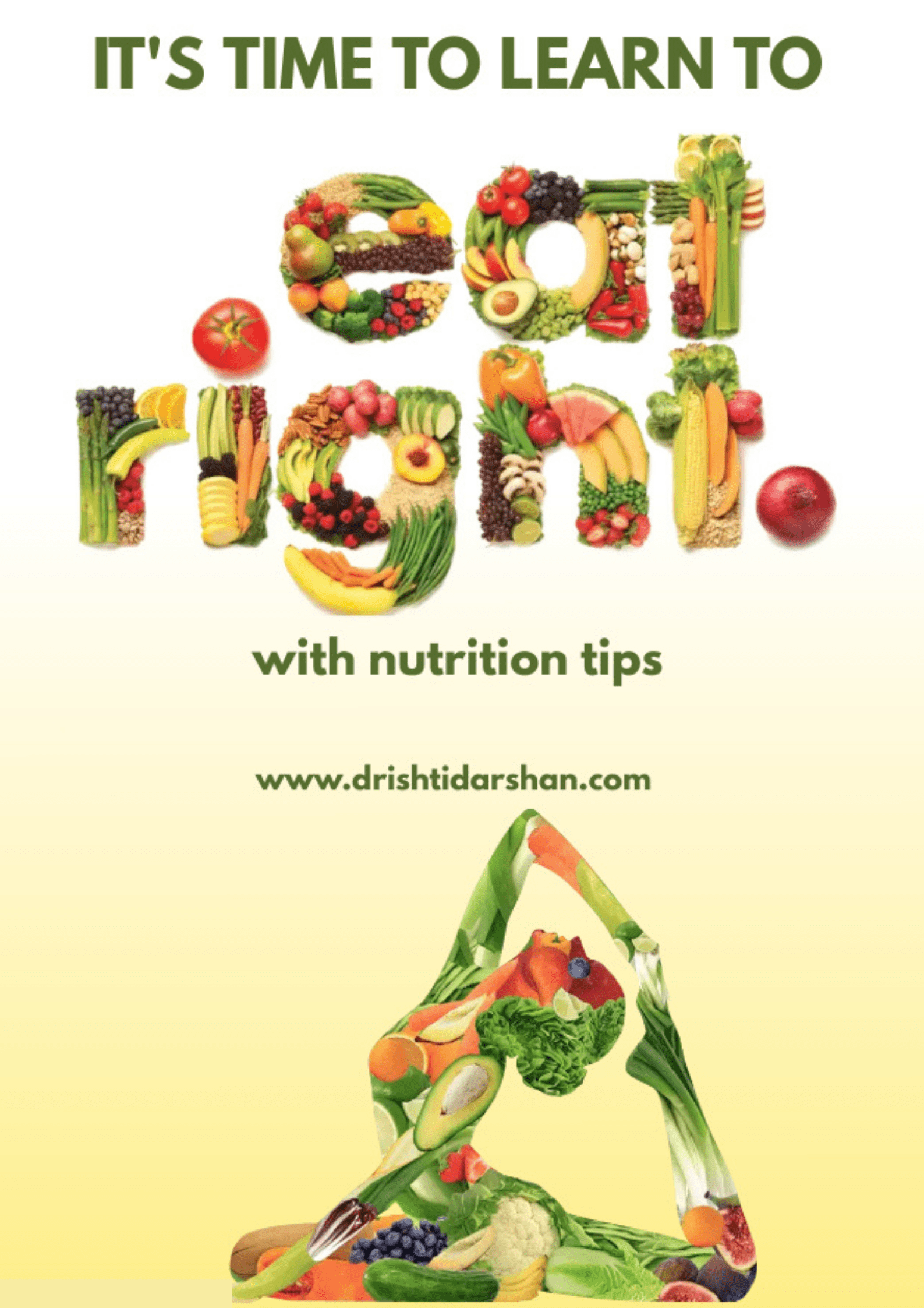 5 dietary suggestions for a healthy you