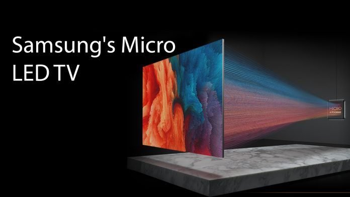 Samsung's Micro LED TV