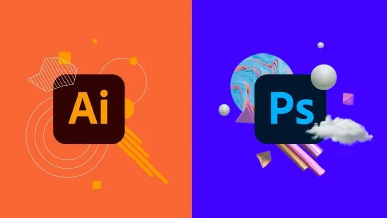 Adobe Illustrator and Photoshop