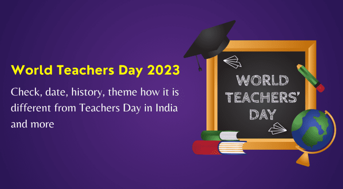 World Teachers’ Day 2023: Check, date, history, theme how it is different from Teachers Day in India and more World Teachers' Day