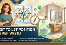 Best Toilet Position as Per Vastu in 2026