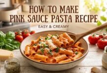 How to Make Pink Sauce Pasta Recipe