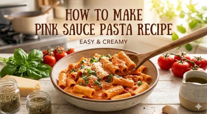 How to Make Pink Sauce Pasta Recipe