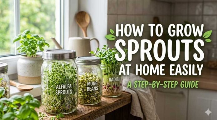 How to Grow Sprouts at Home Easily