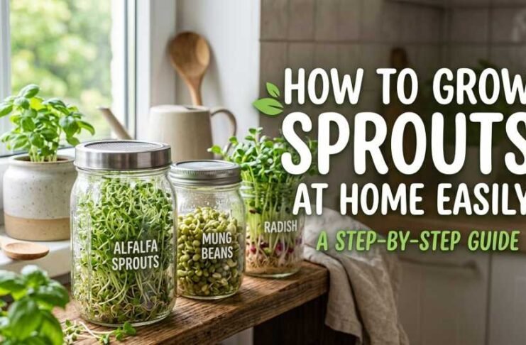How to Grow Sprouts at Home Easily